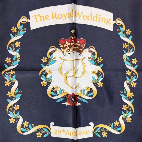2011 Royal Wedding Commemorative Scarf - Picture 5 of 6